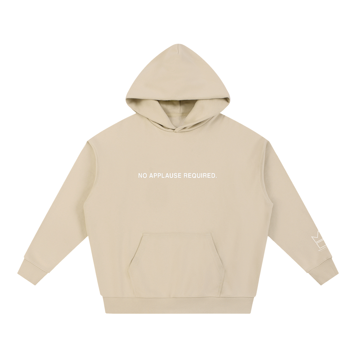 No Applause Required Heavyweight Hoodie