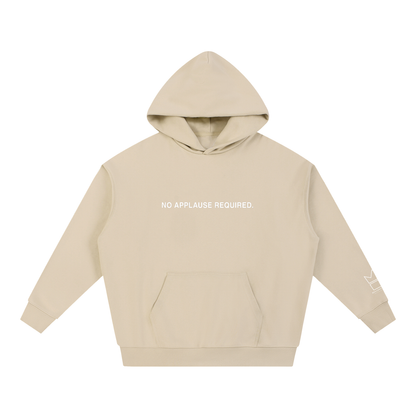 No Applause Required Heavyweight Hoodie