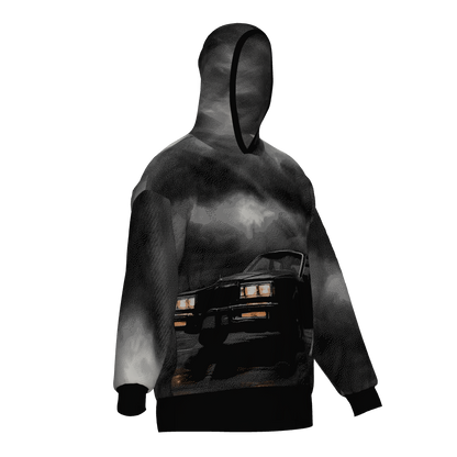 When The Wolves Come Out Knit Hoodie