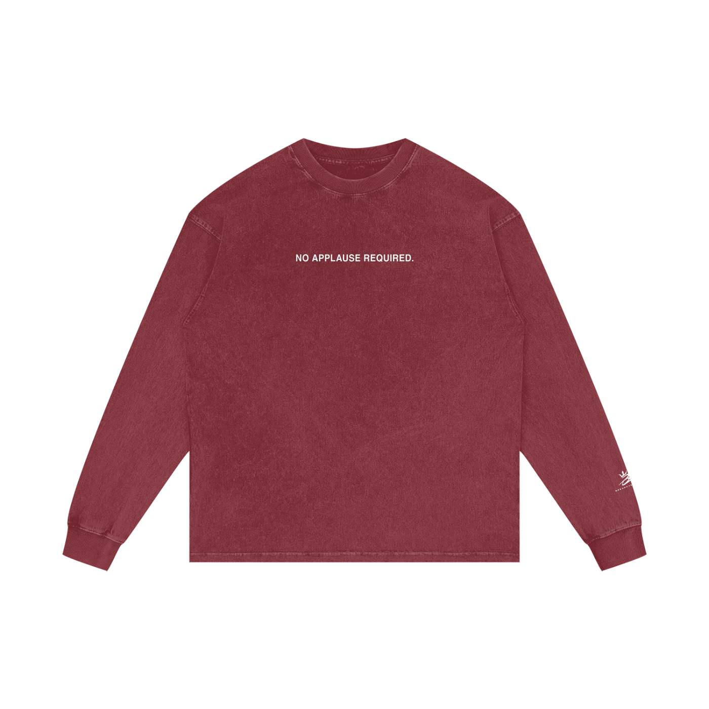 Acid Wash Oversize Long Sleeve T-Shirt