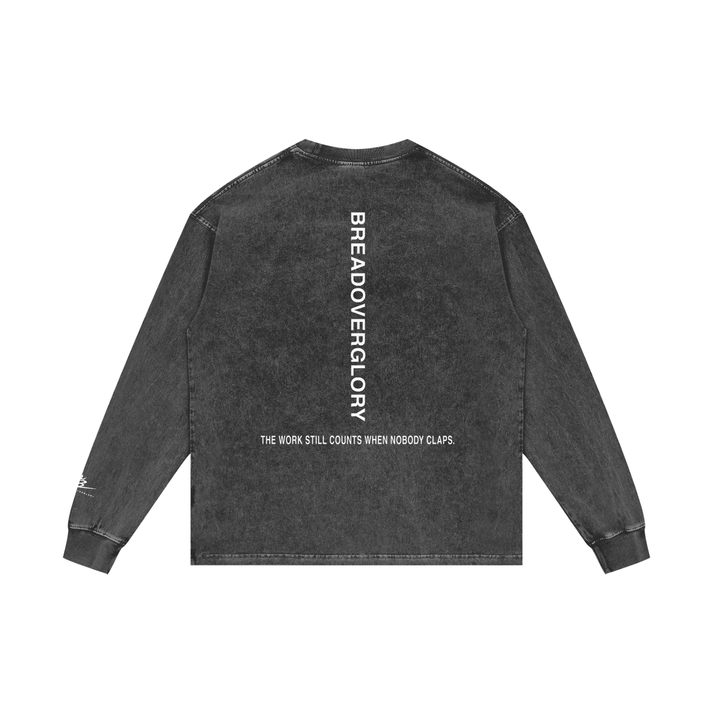 Acid Wash Oversize Long Sleeve T-Shirt