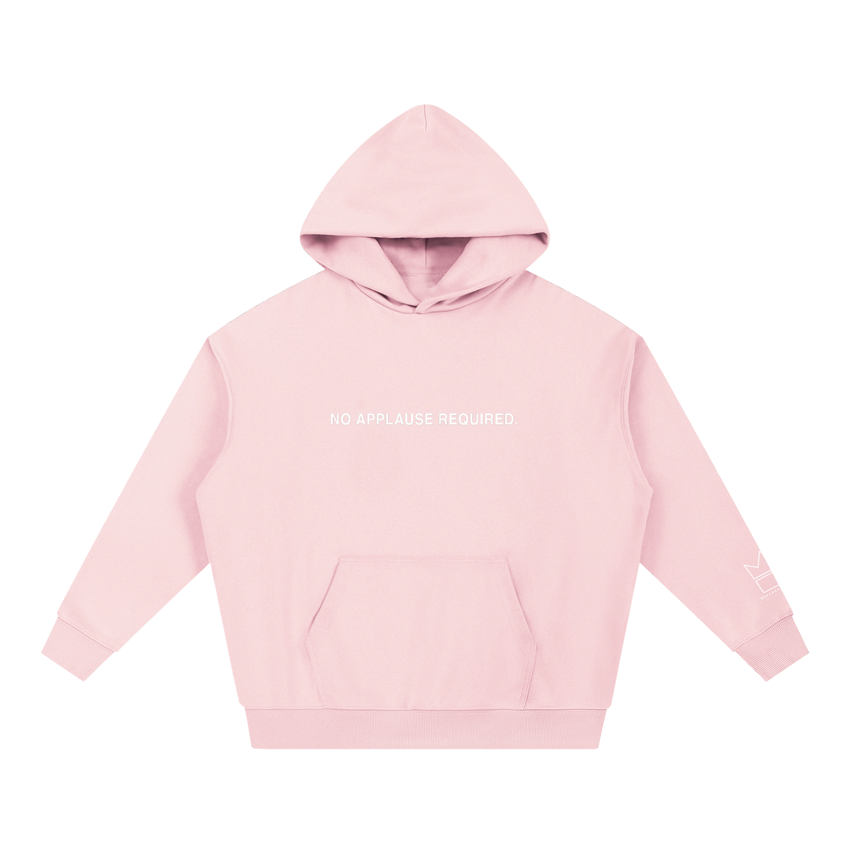 No Applause Required Heavyweight Hoodie
