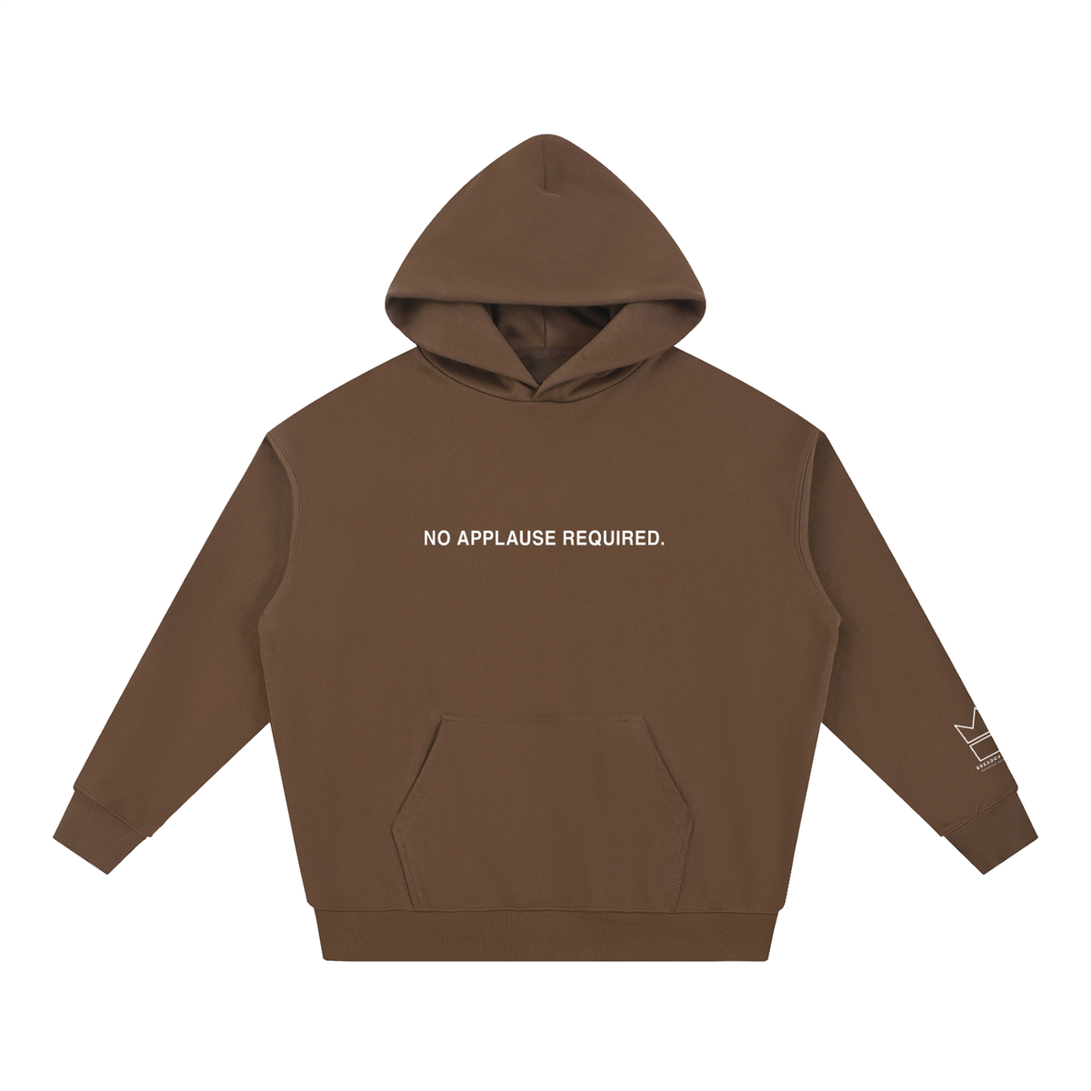 No Applause Required Heavyweight Hoodie