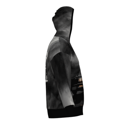 When The Wolves Come Out Knit Hoodie
