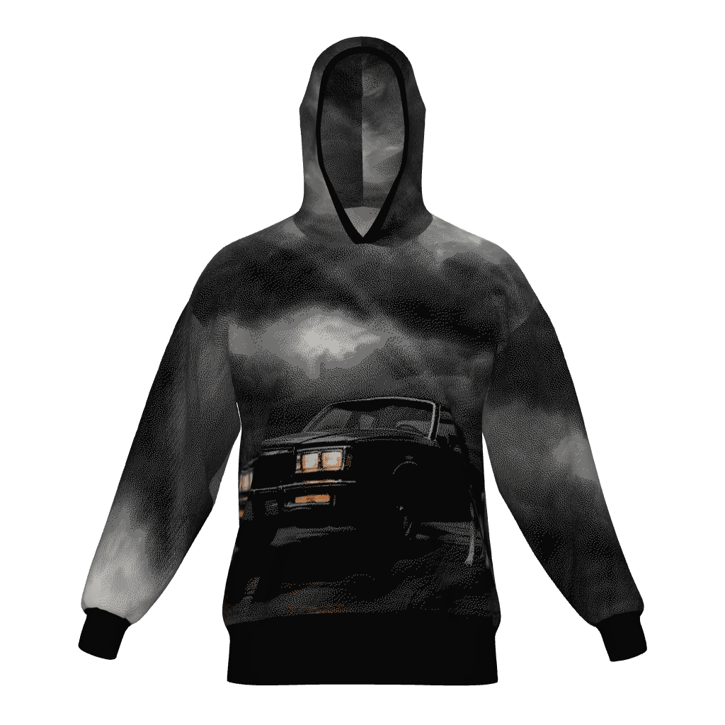 When The Wolves Come Out Knit Hoodie