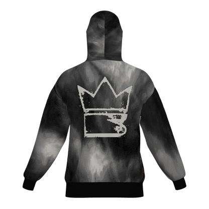 When The Wolves Come Out Knit Hoodie